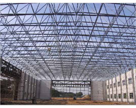 巴中湖南长沙5712飞机库网架工程